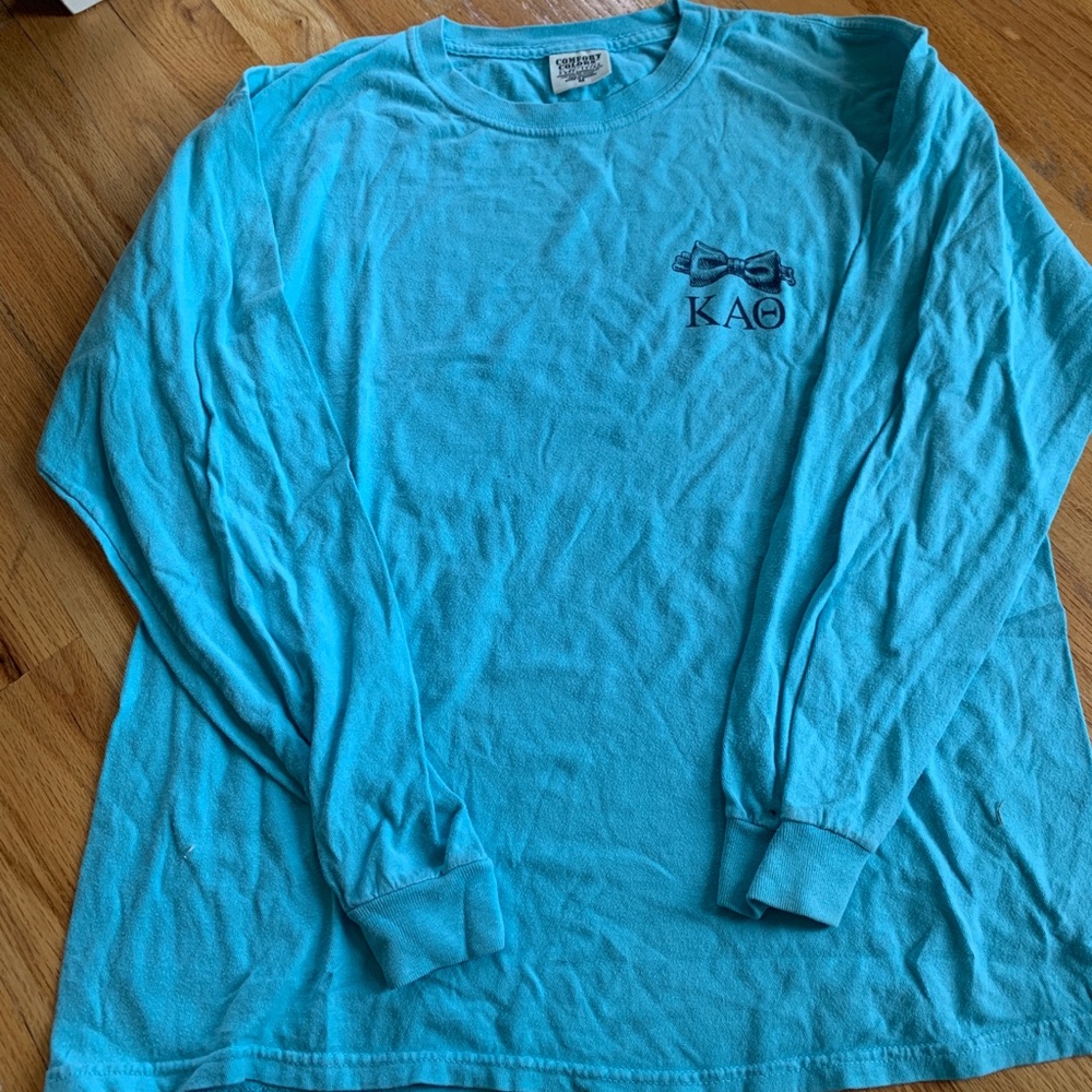 Kappa Alpha Theta Blue Long sleeve T